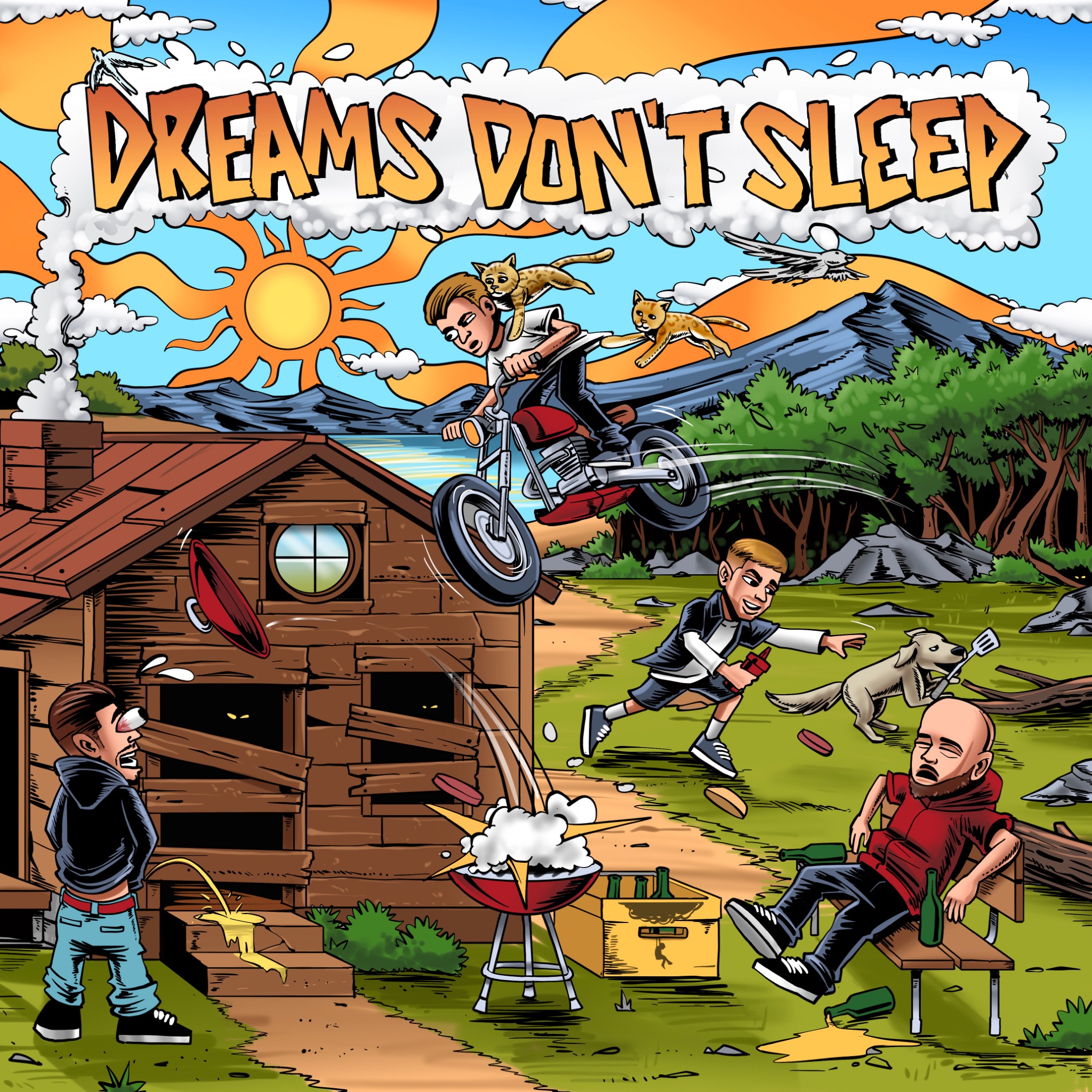 Dreams Don't Sleep debut album artwork